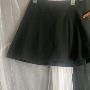 Renee Greenstein Black Skort